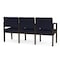 Lesro 3 Seat Tandem Seating W/ No Center Arms, 65 in W 26 in L 31.5 in H, Lenox Series LW3101 - alternate 3